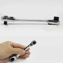 1 x Mini Double Head Fast Ratchet Wrench Bit Socket Wrench Screwdriver Tools