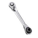 1 x Mini Double Head Fast Ratchet Wrench Bit Socket Wrench Screwdriver Tools