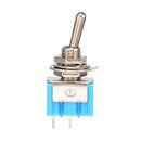 Mini Latching Toggle Switch DPDT ON-OFF-ON AC 3A/250V 6A/125V 6 Pin New Quality