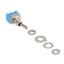 Mini Latching Toggle Switch DPDT ON-OFF-ON AC 3A/250V 6A/125V 6 Pin New Quality