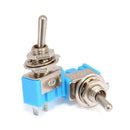 10pcs MTS-101 ON/OFF 2 Position 6A 250V AC Mini Toggle Switches Kit