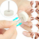 129pcs Felt Point Polishing Tool Wool Felt Buffing Mounted Point for Dremel