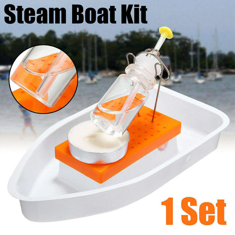 Steam Boat Candle Powered Physics Science Experiment Building Kits Nice Fashion