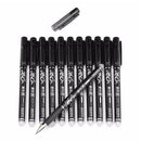 12pcs 0.5mm Erasable Black Gel Ink Pen Stationery Drawing Writing School Supply