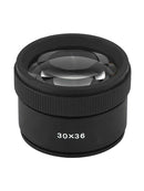 30X Loupes Magnifier Magnifying Glass Lens Portable for Jeweler Coins Stamps