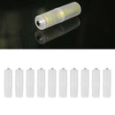 Stylish 10Pcs AAA to AA Cell Battery Converter Adaptor Holder Case Switcher