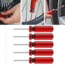 5PCS Car Screwdriver Valve Stem Core Tube Remover Tire Installer Repair Tools