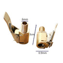 Tire Air Valve Nozzle Inflator Compressor Chuck Type Pneumatic Pump Adapter