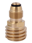 Converts Propane LP Tank POL Service Valve To QCC Outlet Brass Adapter BBQ Tool