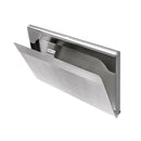 Semi-open Business Credit ID Card Holders Metal Stainless Steel Pocket Case Box