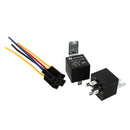5x Relay Wire Harness Socket SPDT 5Pin 12V 30/40Amp Car Relays Kit Nice Fashion
