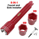 8 In 1 Faucet And Sink Installer Multifunctional Wrench Tool
