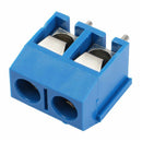 40 * Blue 2-Pin Screw Terminal Block Connector 5.08mm Pitch Panel PCB Durable