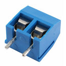 40 * Blue 2-Pin Screw Terminal Block Connector 5.08mm Pitch Panel PCB Durable