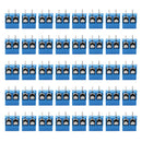 40pcs 5.08mm Pitch Terminal Block Connector 2-Pin 2 Way PCB Screw Accessories