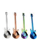 Guitar spoon Coffee Spoons 304 Stainless Steel Teaspoon Tea Sugar Mixing Spoon