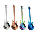 Guitar spoon Coffee Spoons 304 Stainless Steel Teaspoon Tea Sugar Mixing Spoon