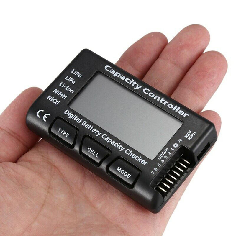RC CellMeter7 Digital Battery Capacity Checker For LiFe LiPo Li-ion NiMH Ni cd C