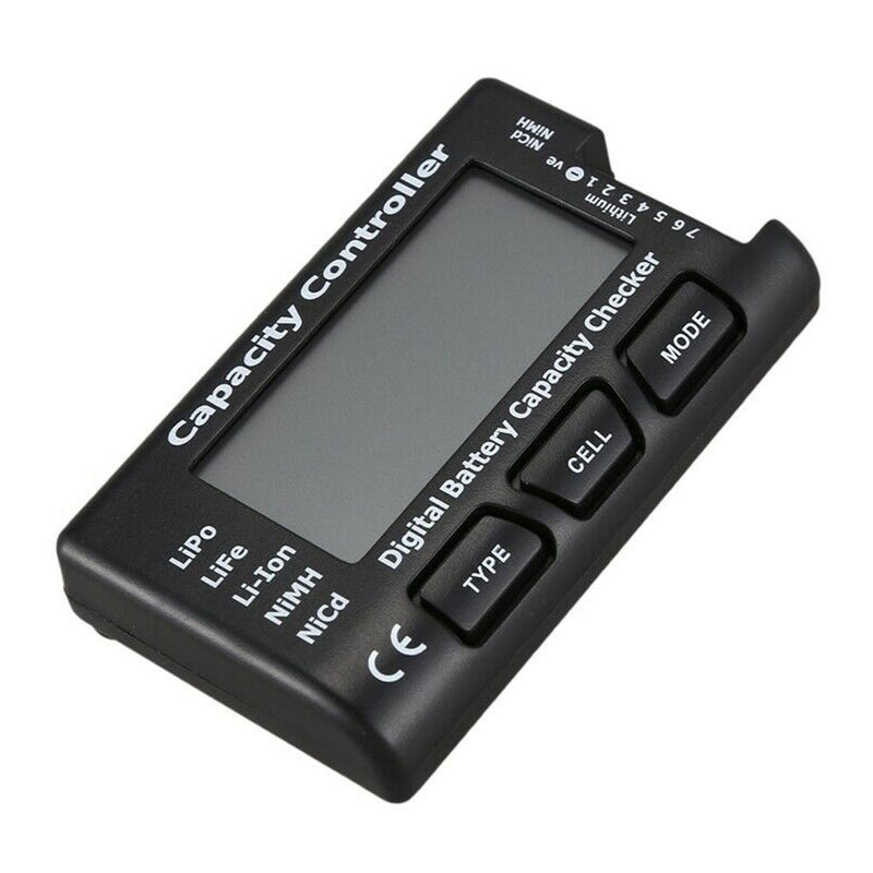 Digital Battery Capacity Checker RC 7-Cellmeter For LiPo LiFe Li-ion Nicd NiMH W