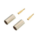 10x 3 Piece BNC Male Plug Crimp RG58 RG142 RG400 LMR195 RG223 Coaxial Connector
