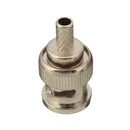 10 Sets 3-Piece BNC Male RG58 Plug Crimp Connectors High Performance