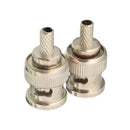 10x 3 Piece BNC Male Plug Crimp RG58 RG142 RG400 LMR195 RG223 Coaxial Connector