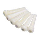 Guitar Bone Bridge Pins with  8*30mm Position Abanlone Dot for Guitar New Hot