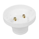 Round E27 White LED Lamp Socket Adapter, Bulb Holder Converter (10 pcs) b l