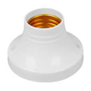 Round E27 White LED Lamp Socket Adapter, Bulb Holder Converter (10 pcs) b l