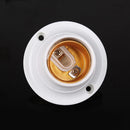10 pcs E27 Socket Plastic Light Bulb Base Lamp Socket Adapter AC250V 6A a b