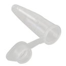 1000 Lab 0.2ml Graduated Micro Centrifuge Test Tube Vial Clear Plastic & Cap b x
