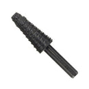 5PCS Titanium Coated Step Drill Bit Set for Wood & Metal,Large & Small Holes