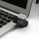 3-Port USB 3.0 Hub Splitter High Speed Power Adapter For PC Laptop New Hot