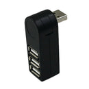 3-Port USB 3.0 Hub Splitter High Speed Power Adapter For PC Laptop New Hot