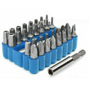 33pcs Star Hex Holder Tamper Proof Security Torxes Spanner Screwdriver Bit Set