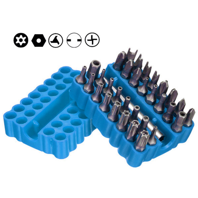 1 Set Star Hex Holder Tamper Proof Security Torxs Spanner Screwdriver Bit  wtet