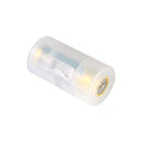 4x AA to C Size Battery Converter Home Office Adaptor Adapter Case Cover Box