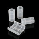 4x AA to C Size Battery Converter Home Office Adaptor Adapter Case Cover Box