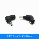 1 * 7.4*5.0mm To 4.5*3.0mm Plug Laptop Adapter Connector Power Charger Durable