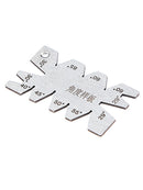 1x Angle Gauge Measuring Tool Stainless Steel Gage For Screw Thread Cutting Nice