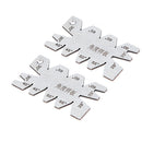 1x Angle Gauge Measuring Tool Stainless Steel Gage For Screw Thread Cutting Nice
