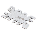 1x Angle Gauge Measuring Tool Stainless Steel Gage For Screw Thread Cutting Nice
