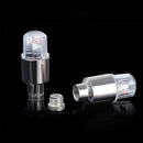 4pcs Bicycle Car Wheel Motorcycle Tire Valve Cap Neon Lamp LED Flash Lights