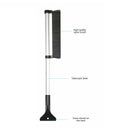 Snow Removal Ice Scraper Extendable Broom Telescoping Brush Car Truck Suv Clean