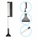 Snow Removal Ice Scraper Extendable Broom Telescoping Brush Car Truck Suv Clean