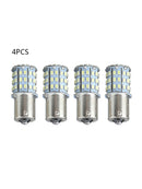 4pcs DC 12V 1156 1003 1141 64 SMD Interior RV Camper White LED Tail Backup Bulb