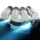 4 X 6000K White 64 SMD LED 1156 1141 1003 RV Camper Trailer Interior Light Bulb