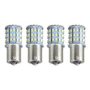 4pcs DC 12V 1156 1003 1141 64 SMD Interior RV Camper White LED Tail Backup Bulb