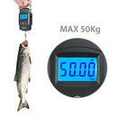 110lb/50kg Electronic Scale Digital Fishing Postal Hanging Hook Portable Balance