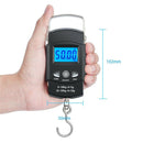 1x 110lb/50kg LCD Electronic Digital Fishing Hanging Hook Scale w/ Measuring Hot